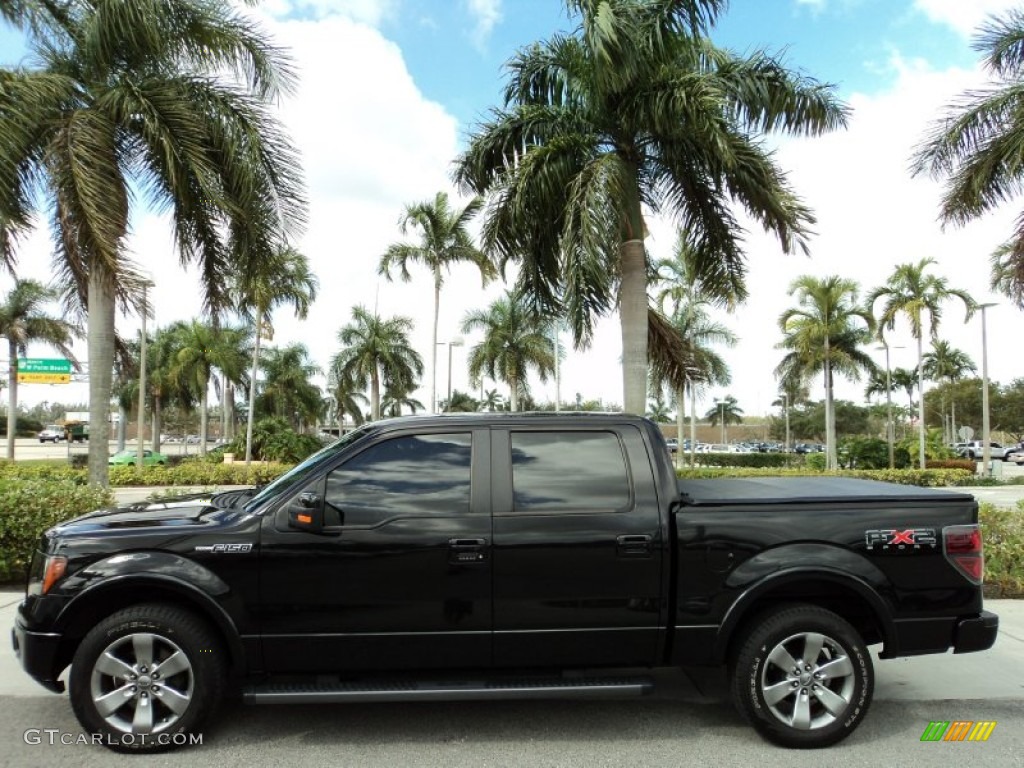 2011 F150 FX2 SuperCrew - Tuxedo Black Metallic / Black photo #15