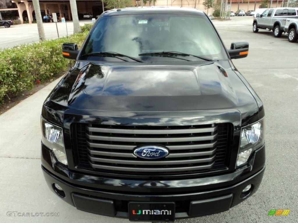 2011 F150 FX2 SuperCrew - Tuxedo Black Metallic / Black photo #19