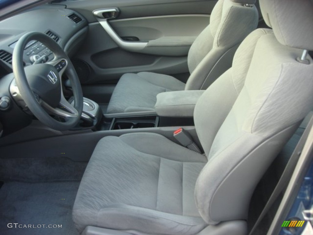 Gray Interior 2007 Honda Civic EX Coupe Photo #76575925