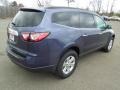 2013 Atlantis Blue Metallic Chevrolet Traverse LT  photo #4