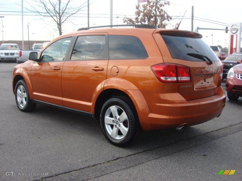 Mango Tango Pearl 2011 Dodge Journey Mainstreet Exterior Photo #76576516