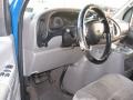 2001 Light Blue Ford E Series Van E350 Super Duty Passenger Extended  photo #6
