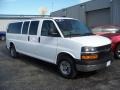 Summit White - Express LT 3500 Extended Passenger Van Photo No. 1