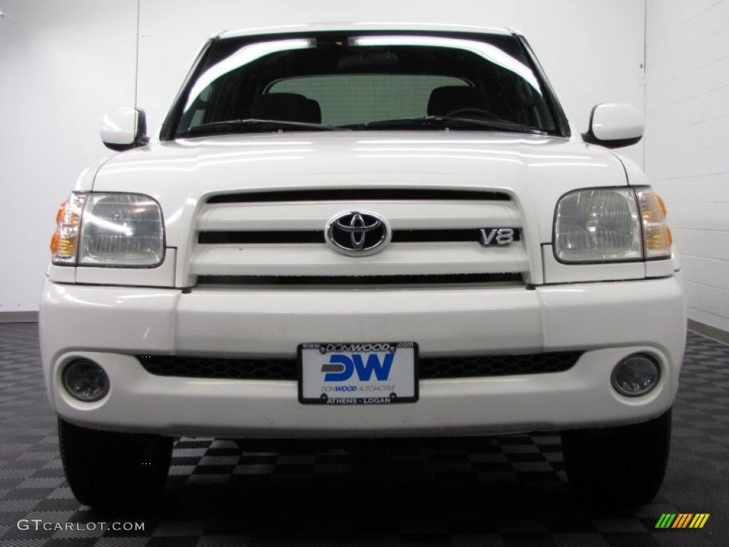 2004 Tundra Limited Double Cab - Natural White / Gray photo #2