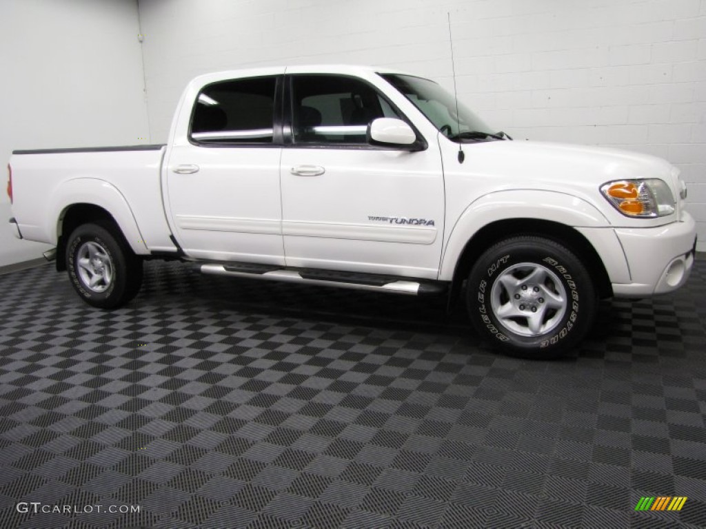 2004 Tundra Limited Double Cab - Natural White / Gray photo #3