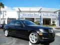 2012 Magnetite Black Metallic Mercedes-Benz C 350 Sport  photo #1