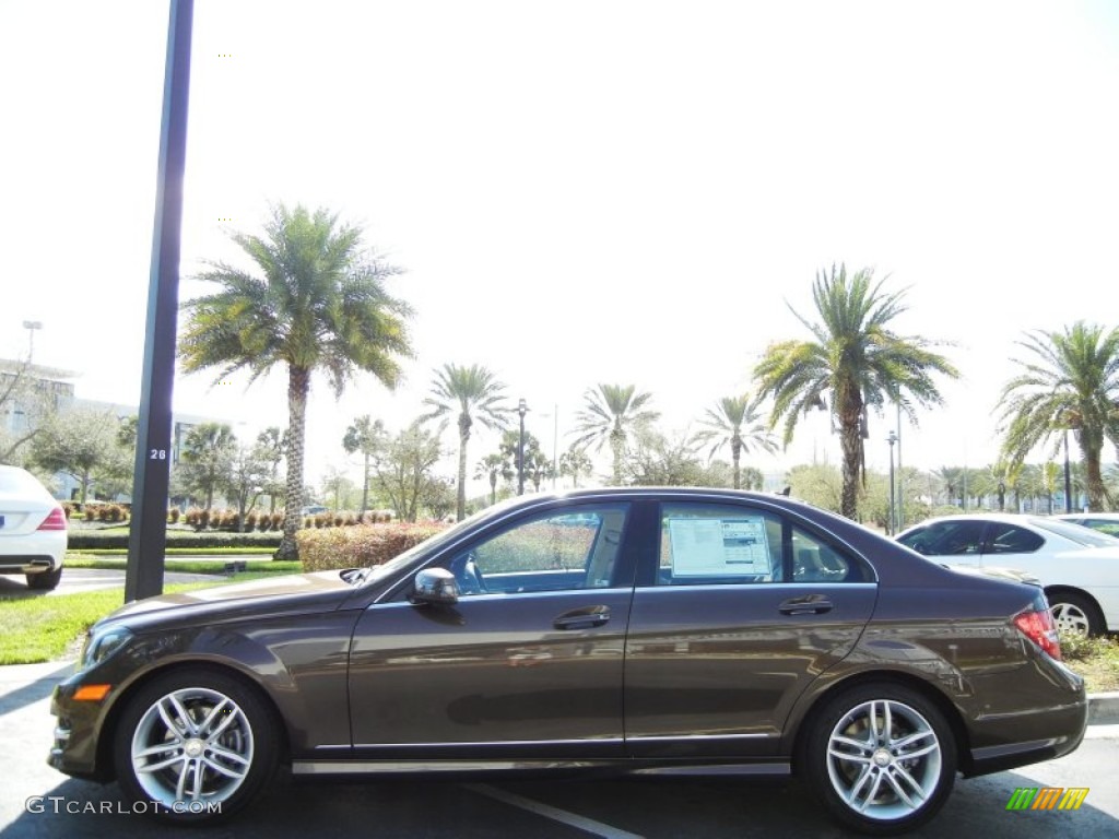 Dolomite Brown Metallic 2013 Mercedes-Benz C 250 Sport Exterior Photo #76579070