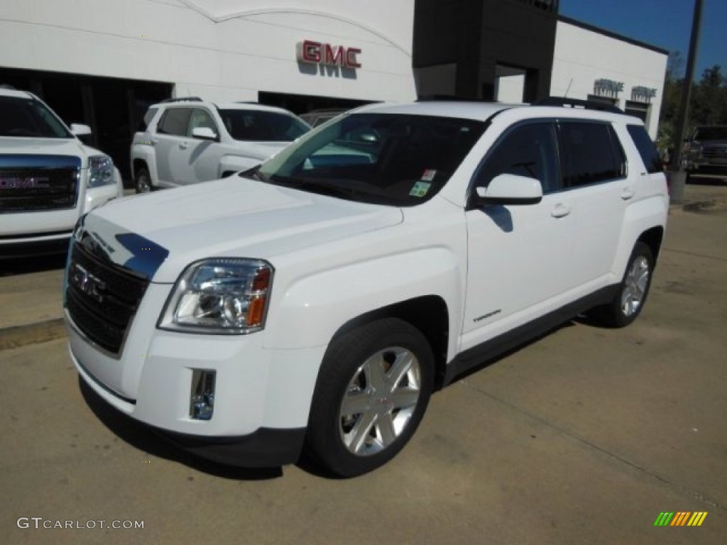 Summit White 2010 GMC Terrain SLT Exterior Photo #76579186