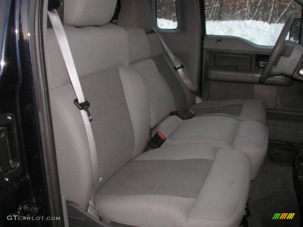 2004 F150 XLT Regular Cab 4x4 - True Blue Metallic / Medium/Dark Flint photo #44