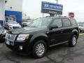 Black 2009 Mercury Mariner Hybrid 4WD