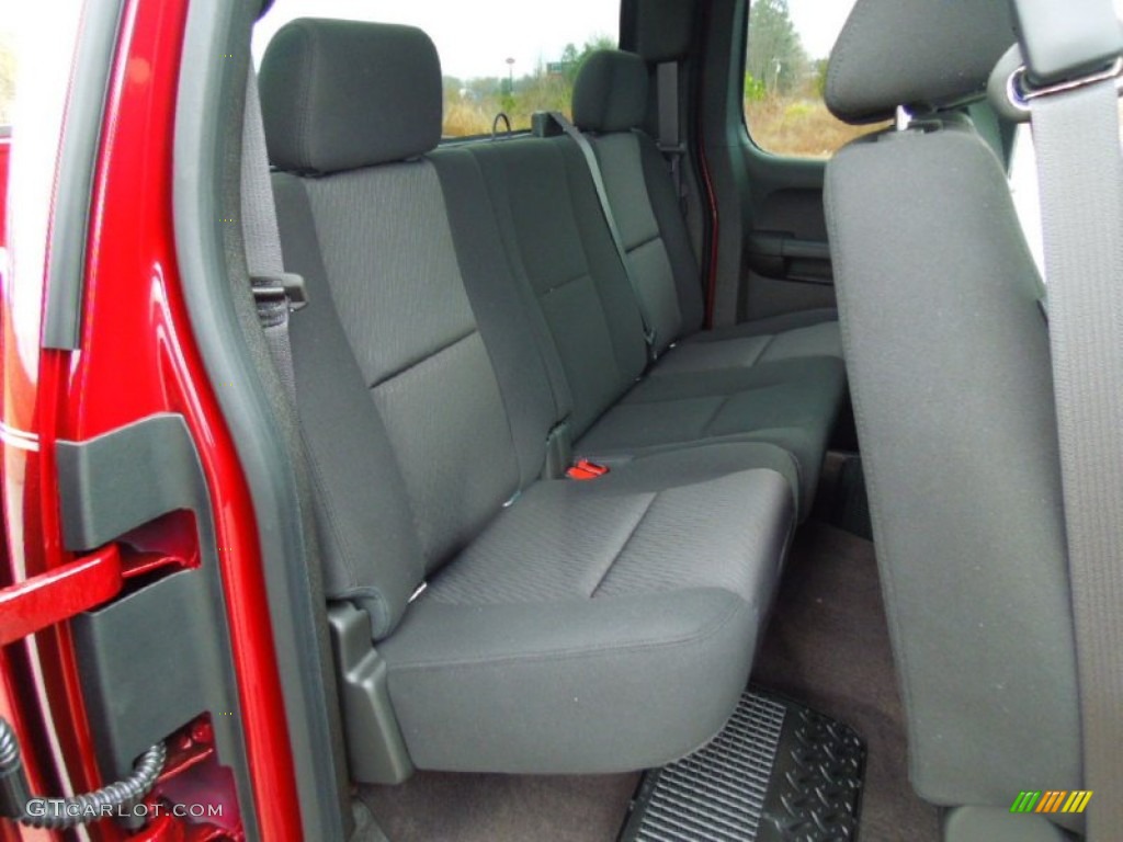 2013 Sierra 1500 SLE Extended Cab - Sonoma Red Metallic / Ebony photo #15