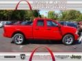 2012 Flame Red Dodge Ram 1500 Express Quad Cab  photo #1