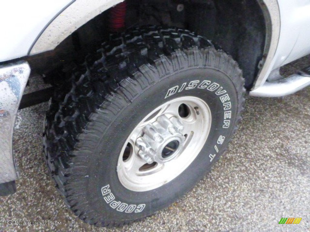 2001 F250 Super Duty Platinum Edition Super Crew 4x4 - Silver Metallic / Medium Parchment photo #8