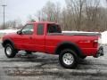 2002 Bright Red Ford Ranger XLT FX4 SuperCab 4x4  photo #6