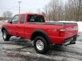 2002 Bright Red Ford Ranger XLT FX4 SuperCab 4x4  photo #7