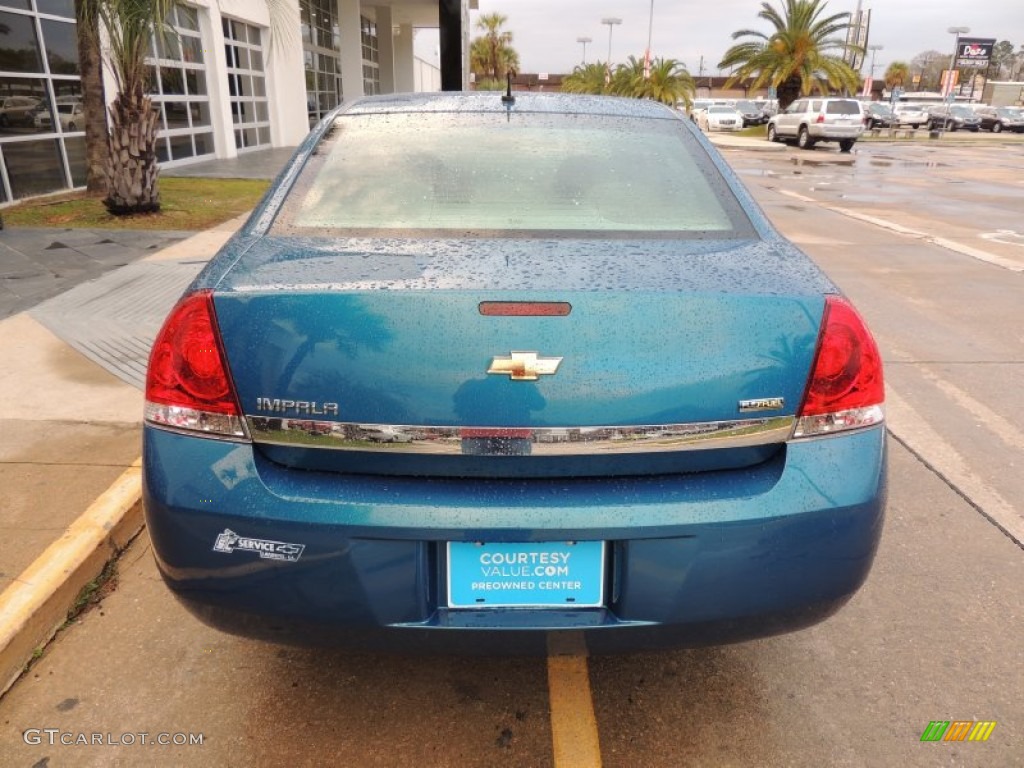 2010 Impala LS - Aqua Blue Metallic / Gray photo #3