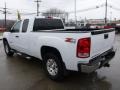 2008 Summit White GMC Sierra 1500 SLE Extended Cab 4x4  photo #3