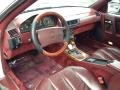 1991 Mercedes-Benz SL Class Red Interior Prime Interior Photo