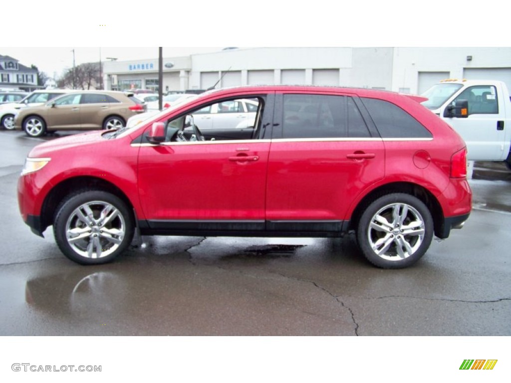 Red Candy Metallic 2011 Ford Edge Limited AWD Exterior Photo #76581898