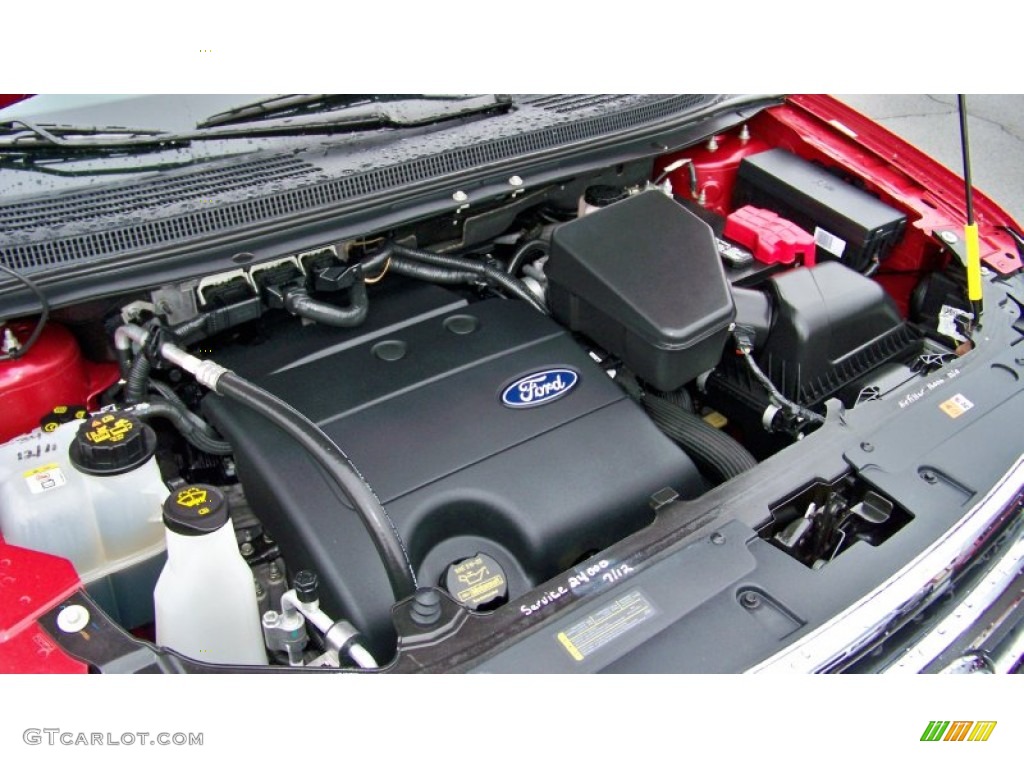 2011 Ford Edge Limited AWD 3.5 Liter DOHC 24-Valve TiVCT V6 Engine Photo #76582193
