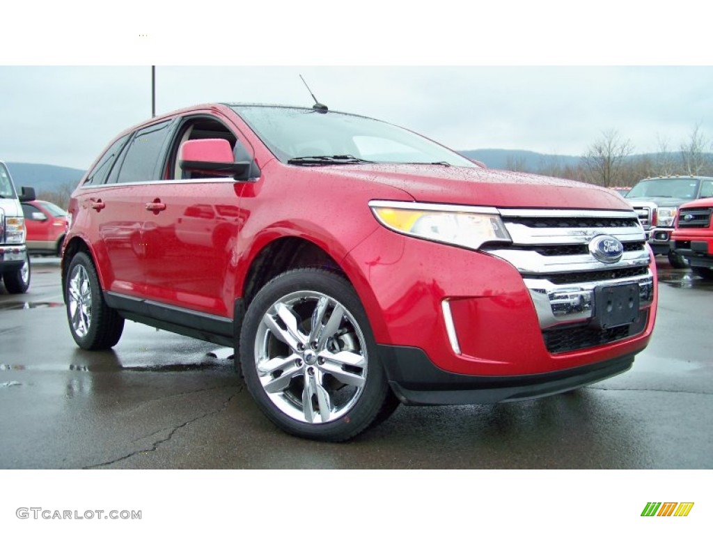 Red Candy Metallic 2011 Ford Edge Limited AWD Exterior Photo #76582208