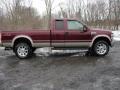Dark Toreador Red - F350 Super Duty Lariat SuperCab 4x4 Photo No. 4