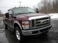 Dark Toreador Red - F350 Super Duty Lariat SuperCab 4x4 Photo No. 8
