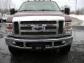 Dark Toreador Red - F350 Super Duty Lariat SuperCab 4x4 Photo No. 9