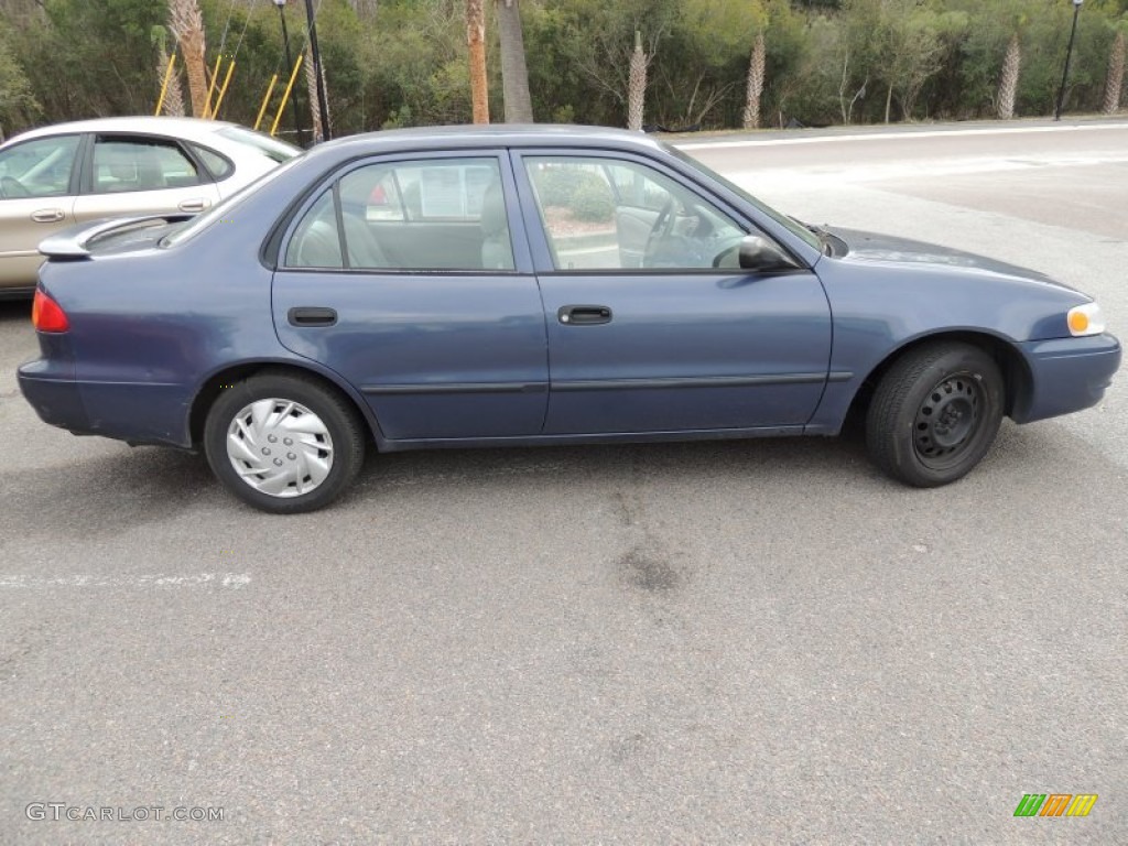 2000 Corolla CE - Twilight Blue Pearl / Light Charcoal photo #12