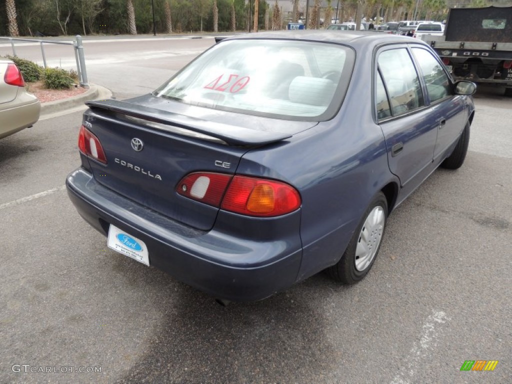 2000 Corolla CE - Twilight Blue Pearl / Light Charcoal photo #13