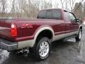 Dark Toreador Red - F350 Super Duty Lariat SuperCab 4x4 Photo No. 12