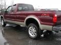 Dark Toreador Red - F350 Super Duty Lariat SuperCab 4x4 Photo No. 13