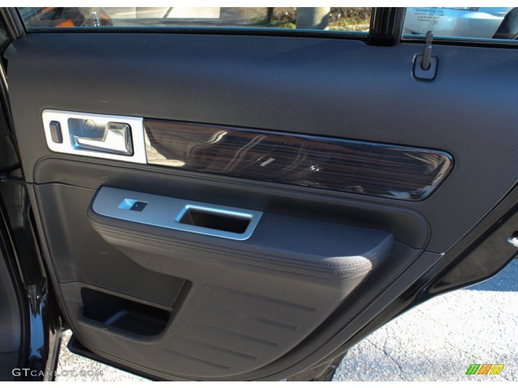 2010 Lincoln MKX Limited Edition AWD Medium Light Stone Door Panel Photo #76582872