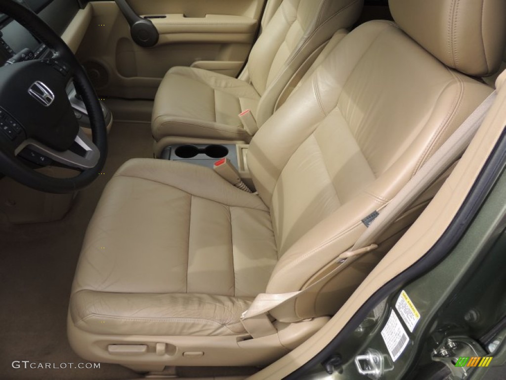 2008 CR-V EX-L - Green Tea Metallic / Ivory photo #5