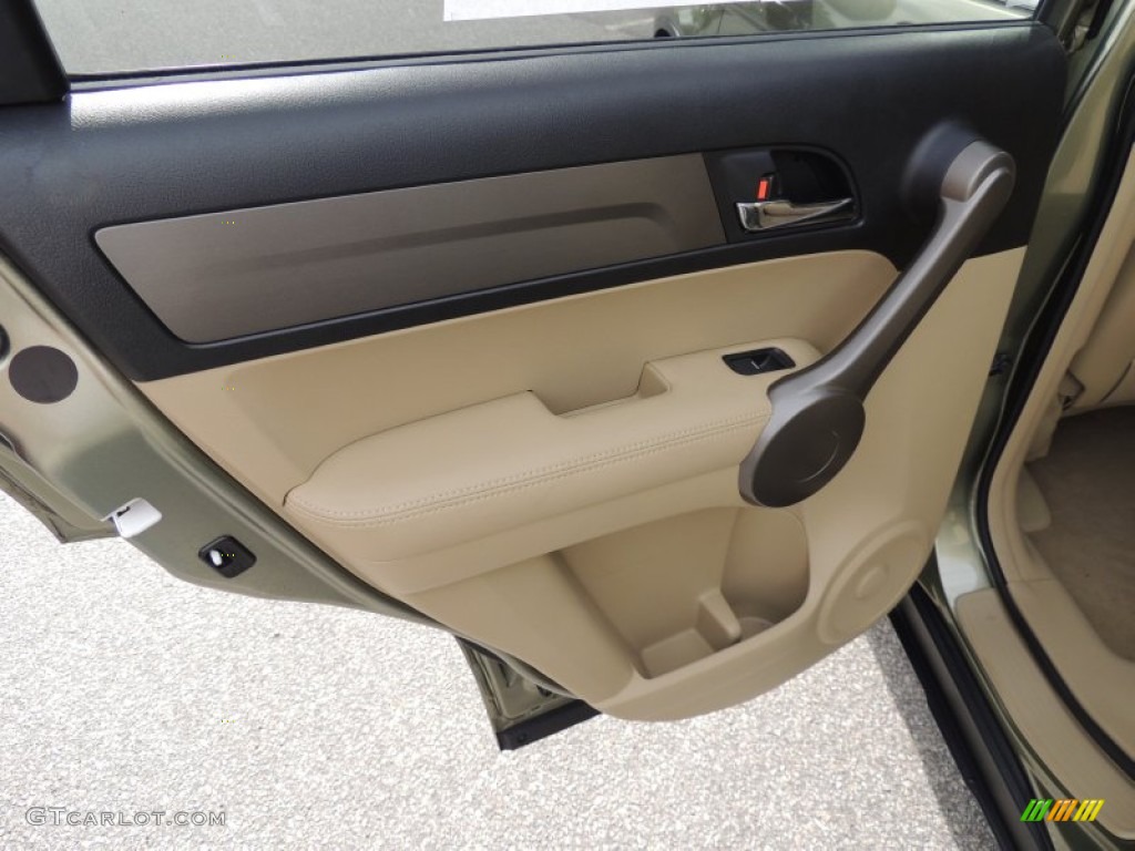 2008 CR-V EX-L - Green Tea Metallic / Ivory photo #8