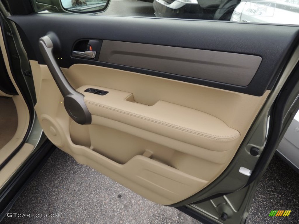 2008 CR-V EX-L - Green Tea Metallic / Ivory photo #10