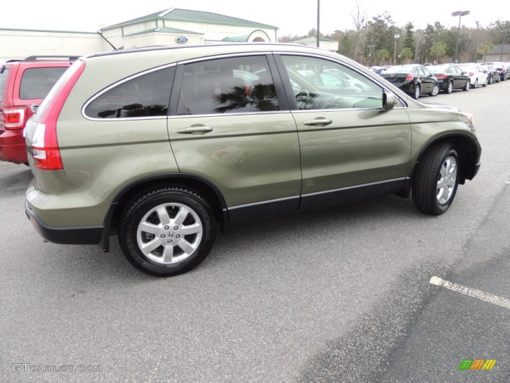 2008 CR-V EX-L - Green Tea Metallic / Ivory photo #13