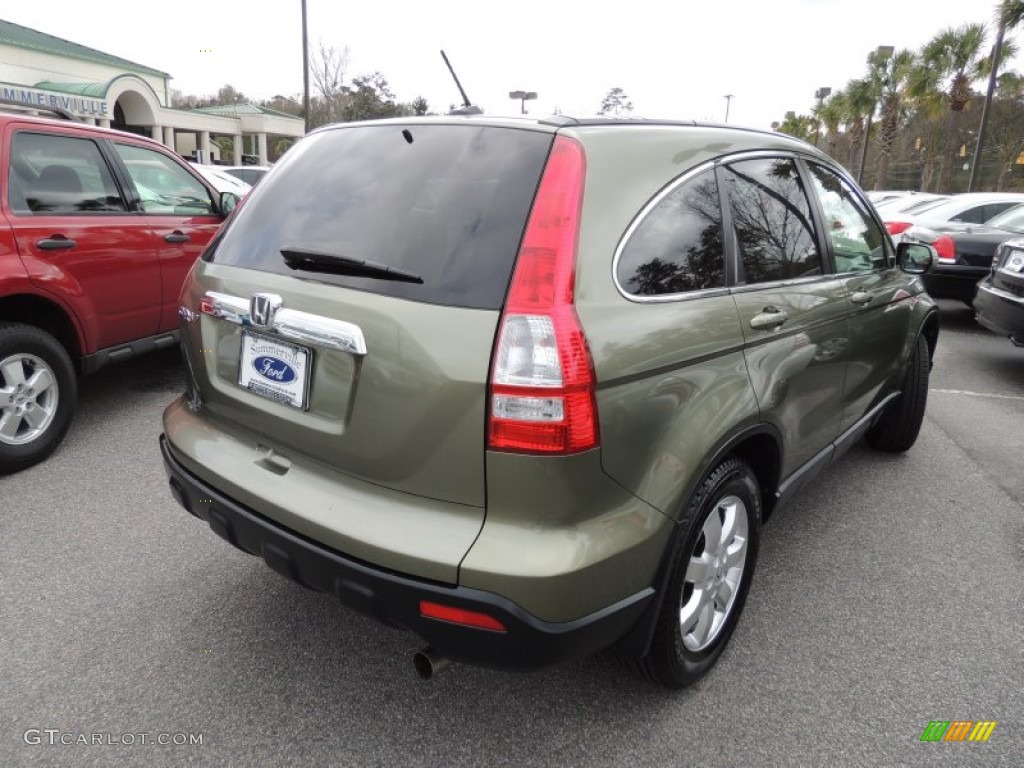 2008 CR-V EX-L - Green Tea Metallic / Ivory photo #14