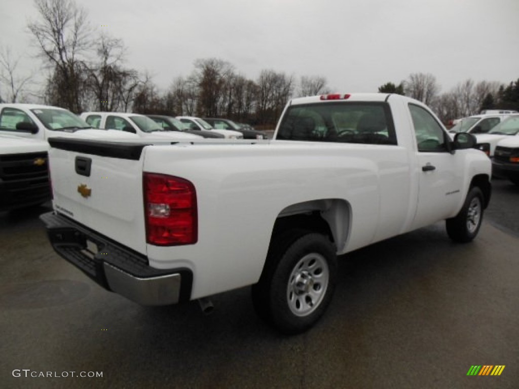 2013 Silverado 1500 Work Truck Regular Cab - Summit White / Dark Titanium photo #6