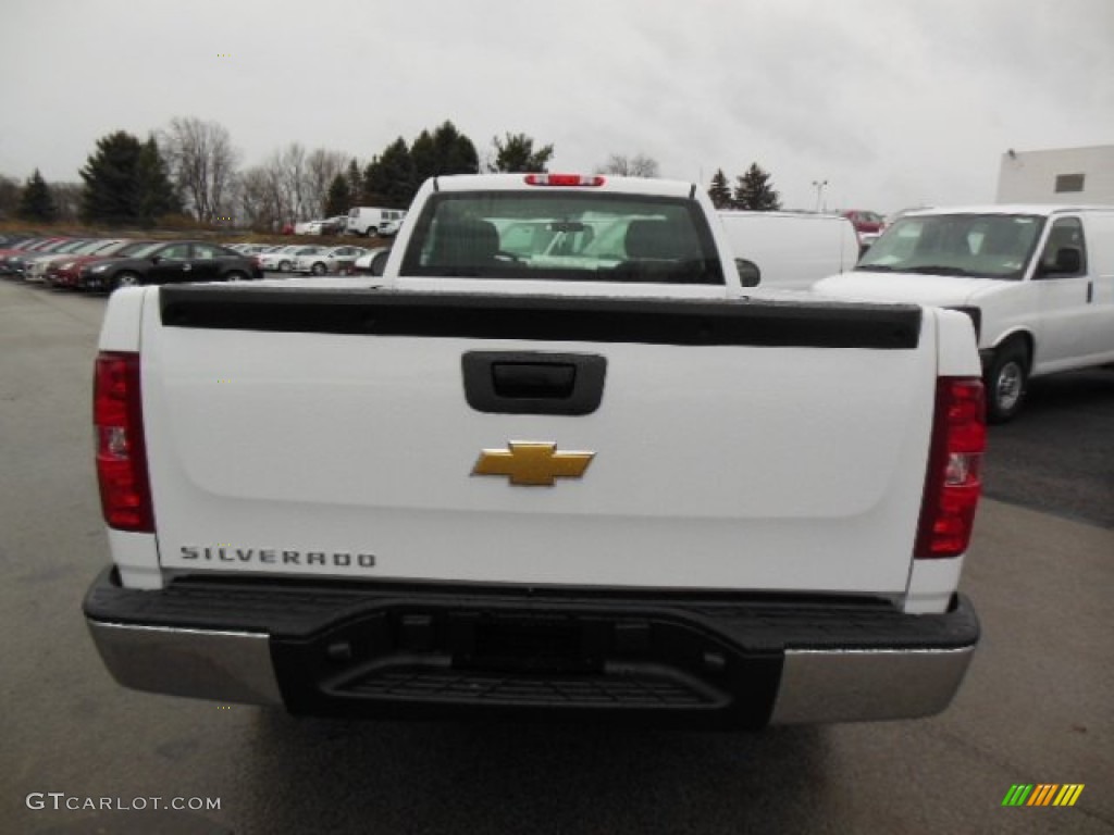 2013 Silverado 1500 Work Truck Regular Cab - Summit White / Dark Titanium photo #7