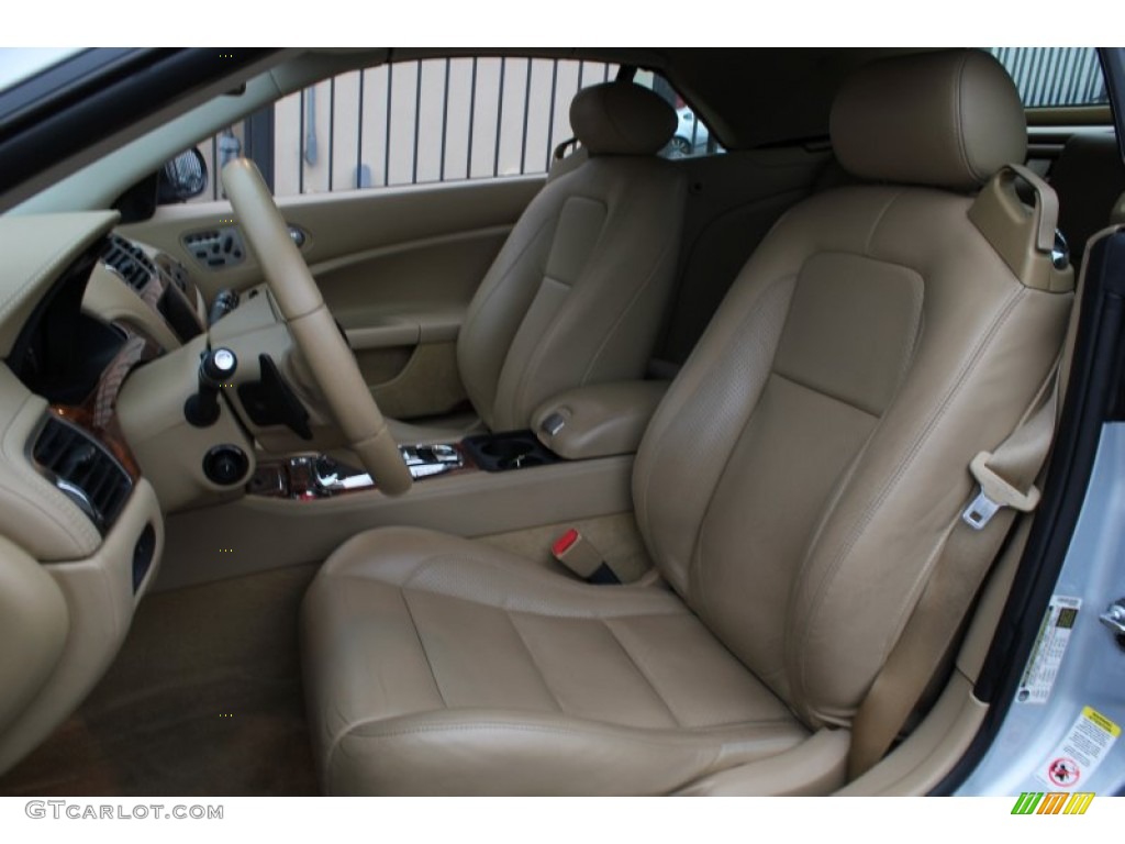 Caramel Interior 2009 Jaguar XK XK8 Convertible Photo #76583551