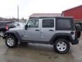 2013 Billet Silver Metallic Jeep Wrangler Unlimited Sport S 4x4  photo #2