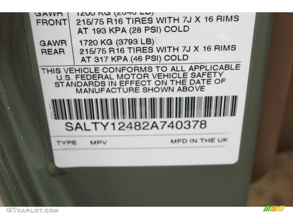 2002 Discovery II SE - Epsom Green Metallic / Bahama Beige photo #24