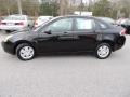 2011 Ebony Black Ford Focus S Sedan  photo #2