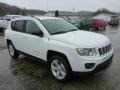 2013 Bright White Jeep Compass Sport 4x4  photo #9