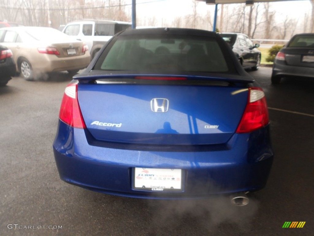 2008 Accord EX-L Coupe - Belize Blue Pearl / Black photo #5