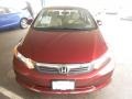 Crimson Pearl - Civic LX Sedan Photo No. 9