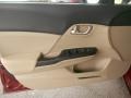 Crimson Pearl - Civic LX Sedan Photo No. 15