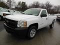 2013 Summit White Chevrolet Silverado 1500 Work Truck Regular Cab  photo #2