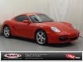 Guards Red 2008 Porsche Cayman S